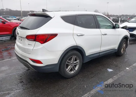2017 Hyundai Santa Fe Sport 2.4L from USA, damaged, VIN 5NMZT3LB4HH034385